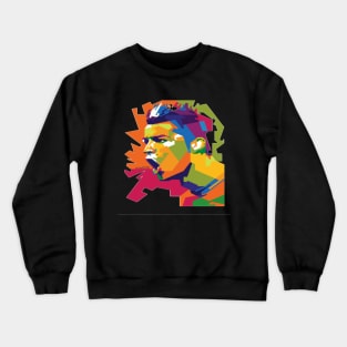 Cristiano Ronaldo pop potrait Crewneck Sweatshirt